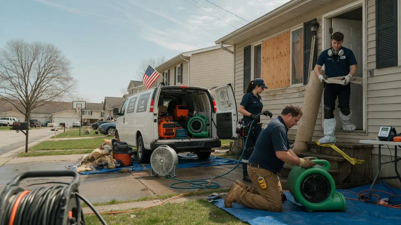 Water Damage Restoration in New Lothrop, MI near me